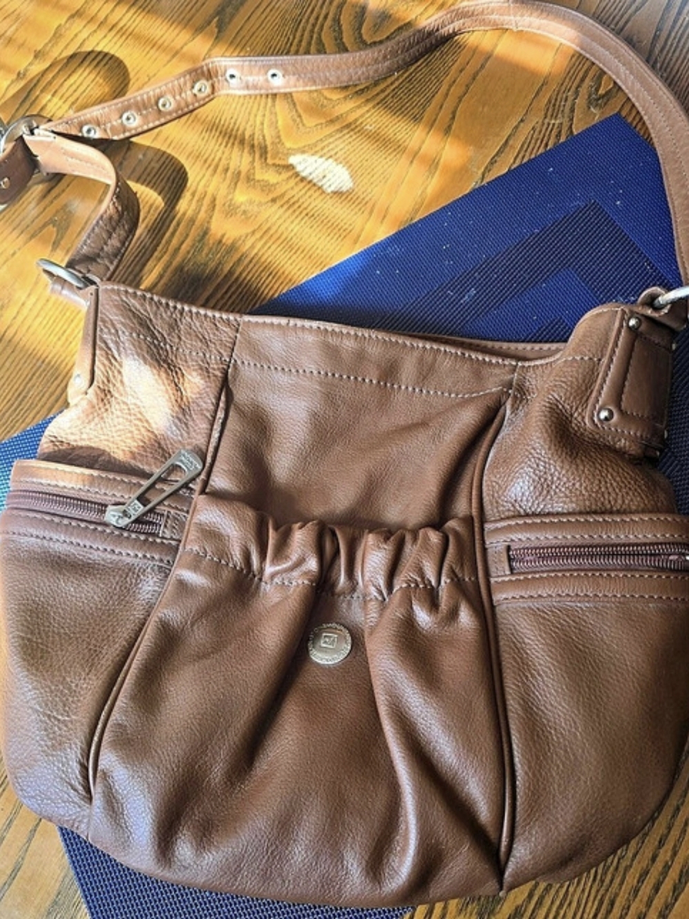 Stone Mountain Brown Shoulder Bag